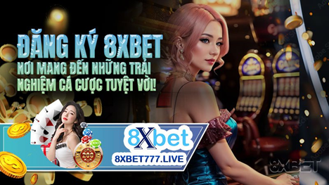 Giao diện đăng ký tài khoản 8xbet dễ dàng và nhanh chóng cho người chơi mới